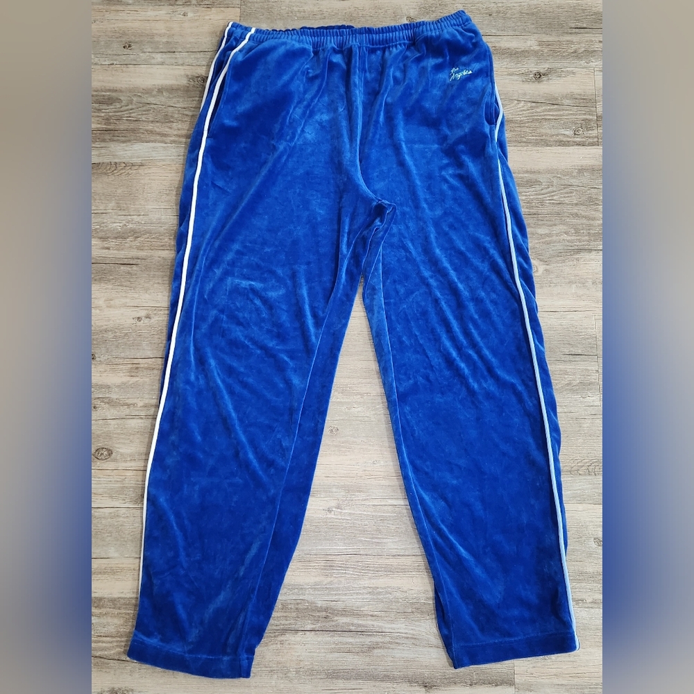 Vintage Hardwood Classics Los Angeles Lakers basketball baggy‎ Sweatpants Large